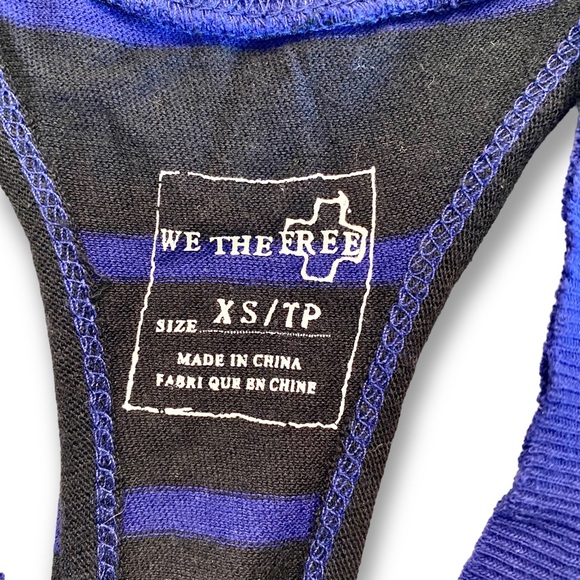 RARE EUC Free People We The Free Stripe Tank Maxi Dress, XS - Picture 10 of 11